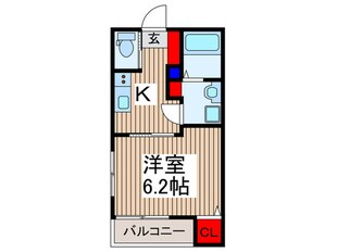 ＭＥＬＤＩＡ大和田Ⅳの物件間取画像